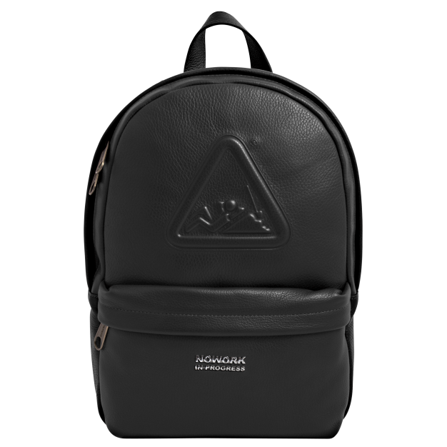 NOWORK IN PROGRESS Black Small Backpack