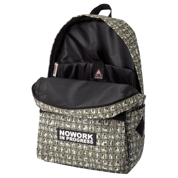 Green Backpack NOWORK Icons