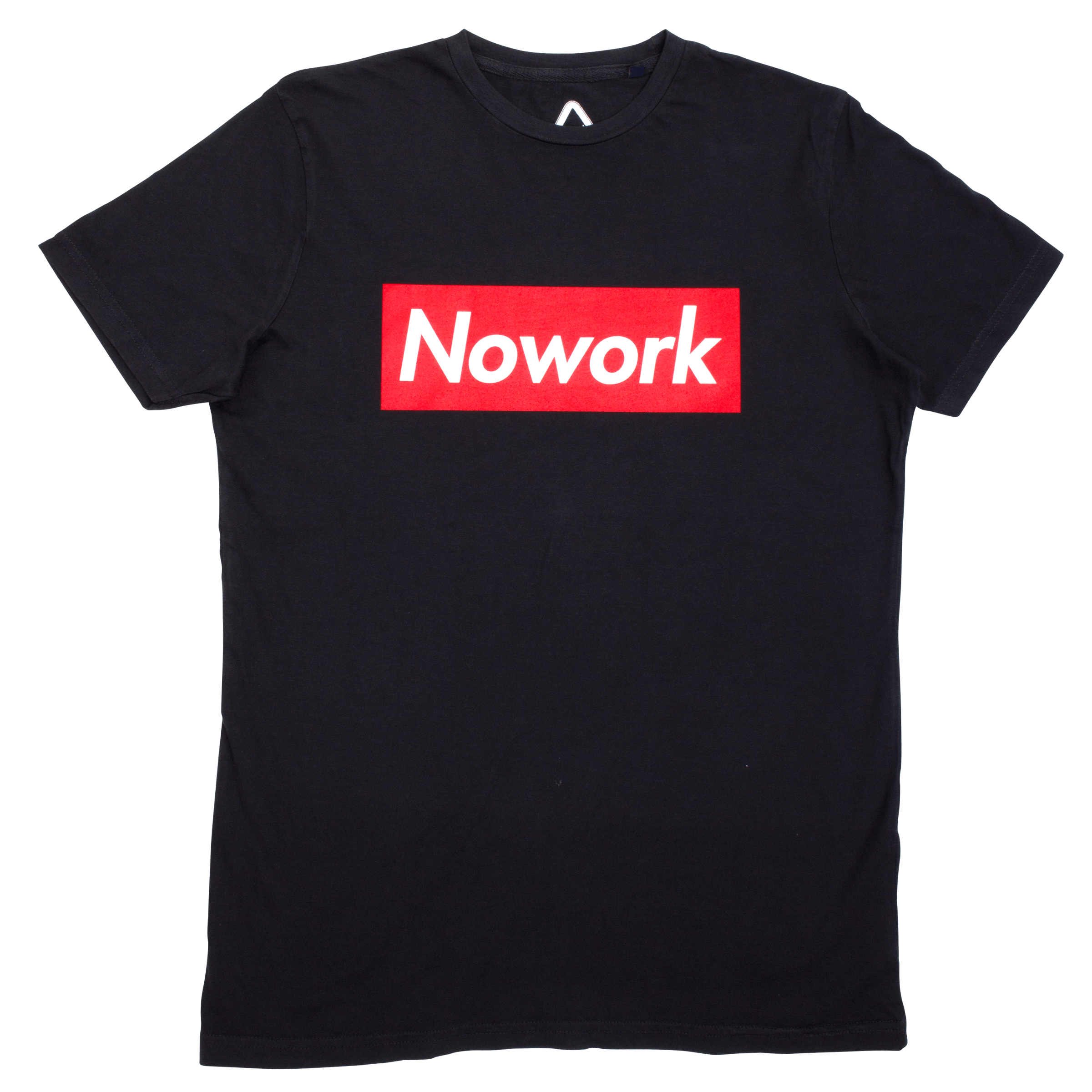 NOWORK Text Black T-Shirt - NWC-TSHIRT-B