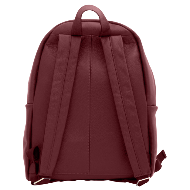 NOWORK IN PROGRESS Red Leather Backpack